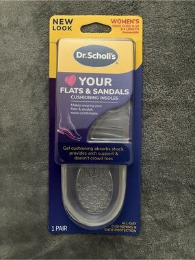 Dr. Scholl's Love Your Flats & Sandals 3/4 Length Insoles - Women's Shoe 6-10